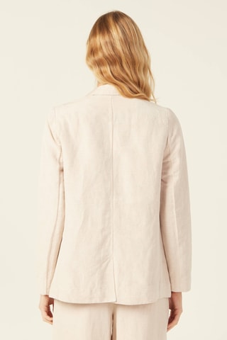 Casaco em linho  - Camel