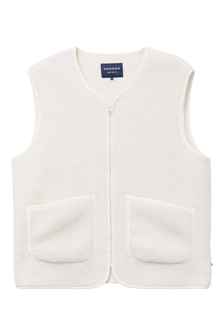 Mouwloos Jasje - Ecru