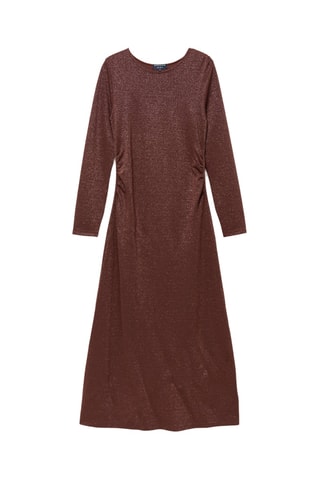 Vestido comprido - Castanho