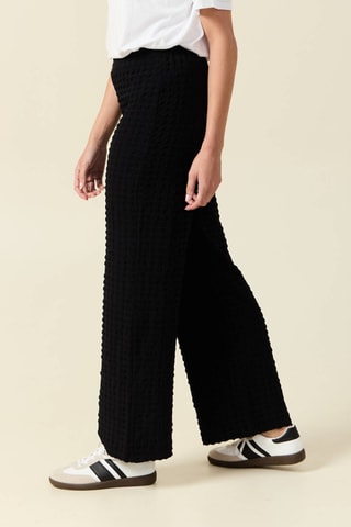 Calças loose - Preto