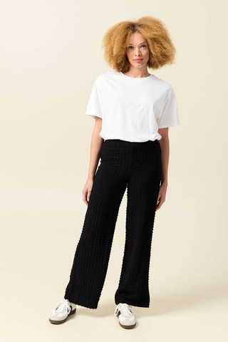 Calças loose - Preto