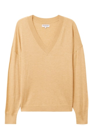 Camisola em lã - Castanho