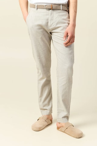 Linnen Chino - Grijs