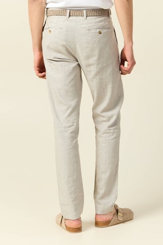 Linnen Chino - Grijs