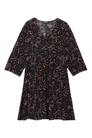 Vestido estilo patinadora - Preto