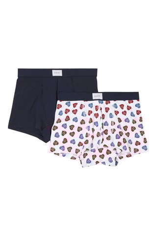 2 boxers - Azul-marinho