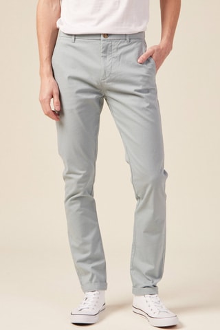 Biologisch Katoenen Chino - Blauw