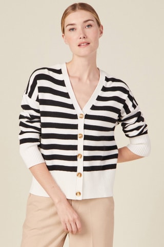 Casaco de malha eco-responsável  - Preto