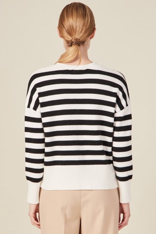 Casaco de malha eco-responsável  - Preto