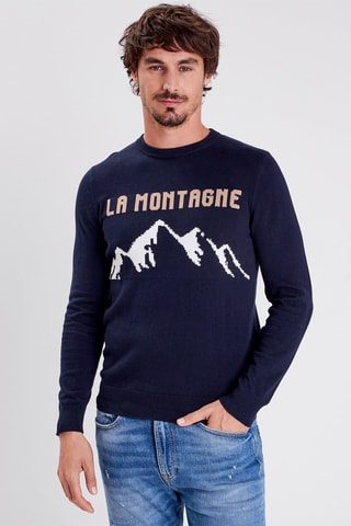 Trui Montpulh - Blauw