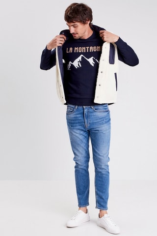 Trui Montpulh - Blauw