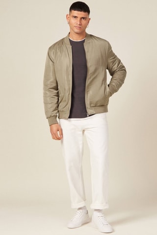 Milieuvriendelijk bomberjack - Grijs