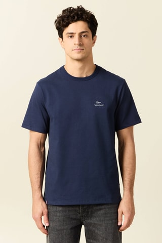 T-shirt - Azul-marinho
