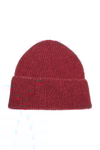 Gorro em alpaca e lã  - Vermelho