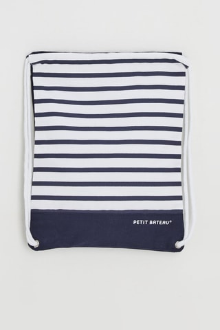 Mochila - Azul-marinho e branco