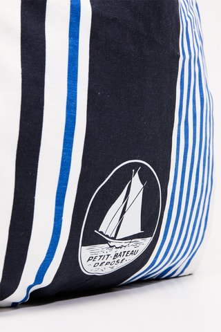 Shopping bag - Navy e bianco