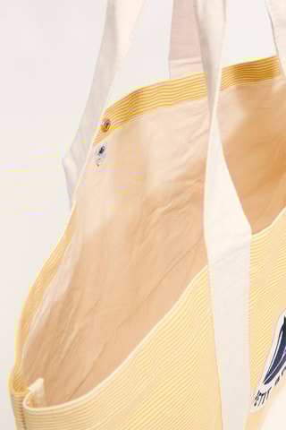 Saco de praia - Amarelo e branco