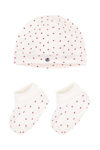 Gorro e meias - Branco