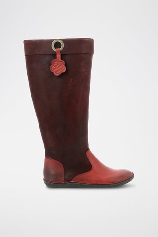 Botas de couro Hohigh - Vermelho