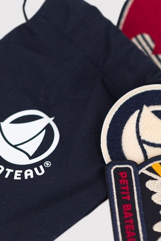 3 remendos - Amarelo e vermelho