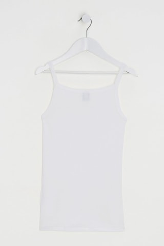 2 camisolas de alças - Branco