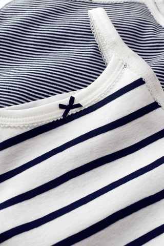 2 canotte - Bianco e navy