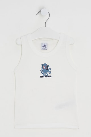 Camisola de alças - Branco