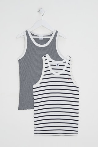 2 canotte - Bianco e nero