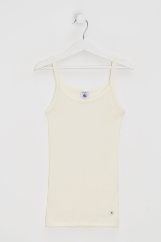 Canotta in lana - Ecrù