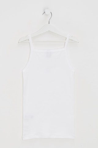 Camisola de alças - Branco