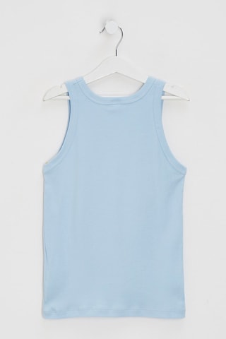 2 canotte - Celeste e bianco