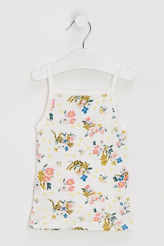 3 canotte - Bianco e rosa