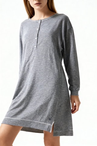 Camisa de dormir - Cinzento