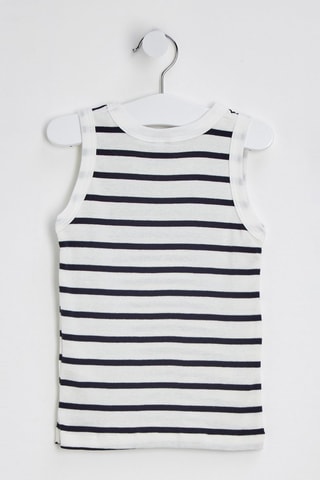 2 camisolas de alças - Branco