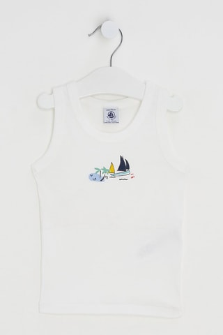 Camisola de alças - Branco
