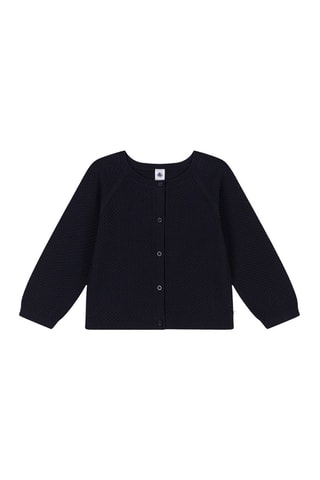 Casaco de malha - Azul-marinho