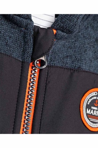 Casaco com capuz Binam Azul-marinho - Terre de Marins