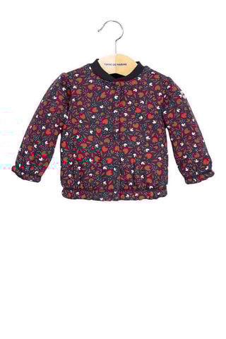 Casaco acolchoado reversível Evoriaz - Azul-marinho - Terre de Marins