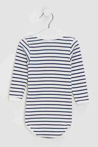 2 bodies - Branco e azul-marinho