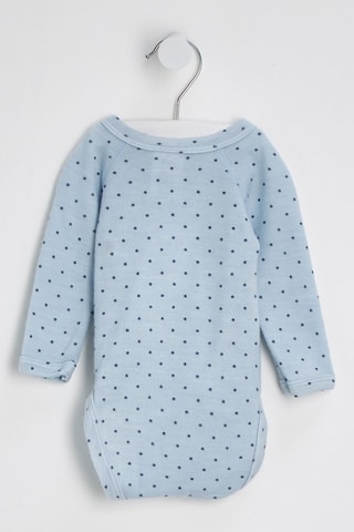 Body em lã - Azul-claro