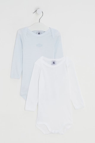 2 bodies - Azul-claro e branco