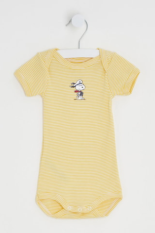 Body Snoopy e os Peanuts - Amarelo