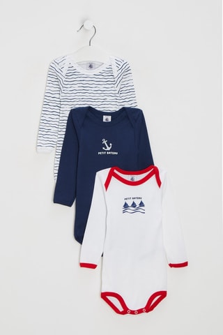 3 body - Bianco e navy