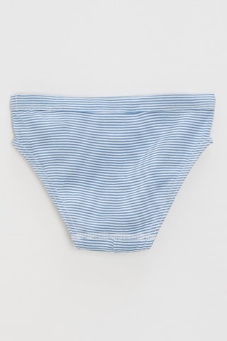 2 slip - Blu e bianco