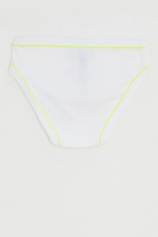 Slip - Bianco e verde fluo