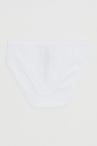 3 slip - Bianco e rosso