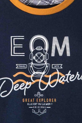 T-shirt - Indaco - Terre de Marins