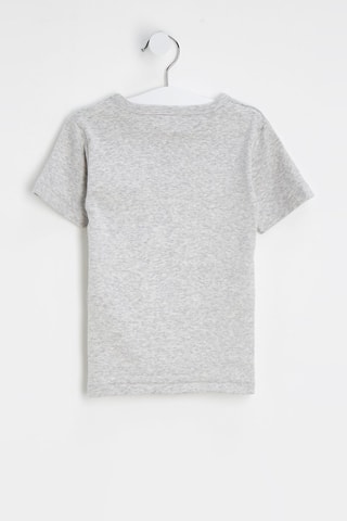2 t-shirt - Bianco e grigio melange