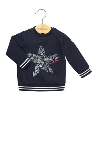 Sweat Rufis Azul-marinho ­ Terre de Marins