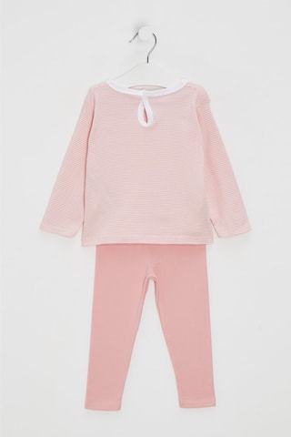 T-shirt e leggings - Rosa